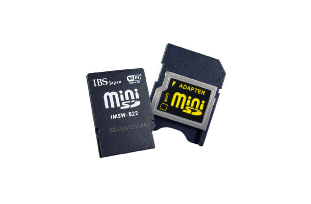 　アイ・ビー・エス・ジャパンは、miniSDタイプの無線LANカード「IMSW-822」を9月1日から販売をすると発表した。直販のみの扱いで、価格は9,980円。ウィルコムストアや家電量販店に並ぶのは10月以降の予定だ。