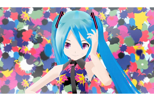 バーチャルアイドル“初音ミク”