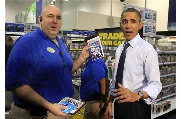 アメリカのオバマ大統領、ホリデープレゼントにWii版『Just Dance 3』を購入 アメリカのオバマ大統領、ホリデープレゼントにWii版『Just Dance 3』を購入