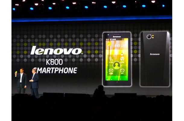 中国市場で今年第2四半期に発売されるLenovoの「K800」