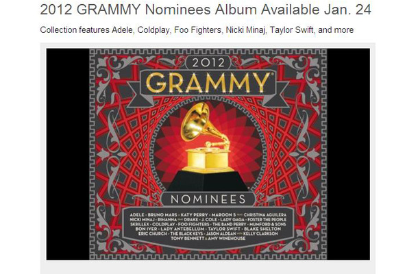 2012 GRAMMY Nominees Album