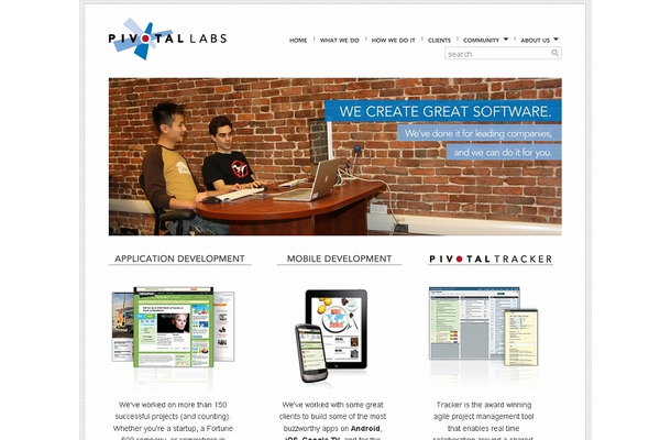 Pivotal Labs社サイト