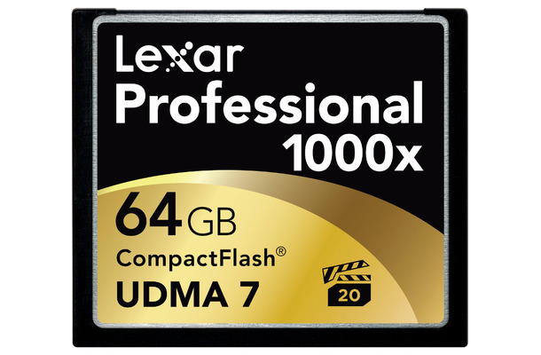 「Lexar Pro SDXC Card 400X」の 64GBモデル