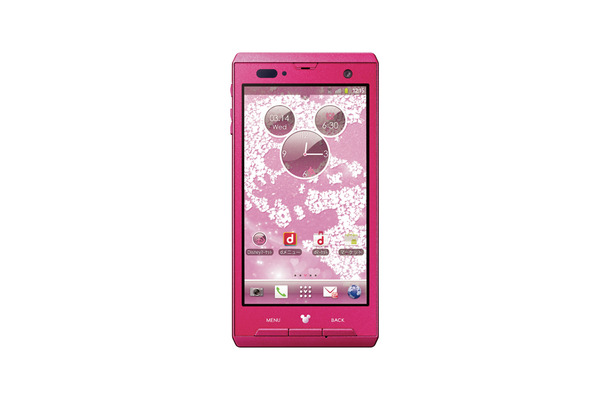 「Disney Mobile on docomo F-08D」