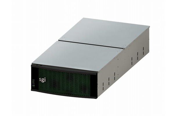 「SGI Modular InfiniteStorage JBOD」前面