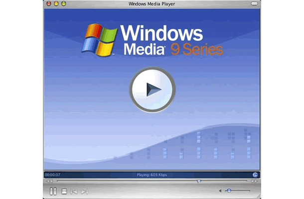 「Windows Media Player 9 シリーズ for Mac OS X」がリリース。MacでもWM9形式のコンテンツが楽しめるように