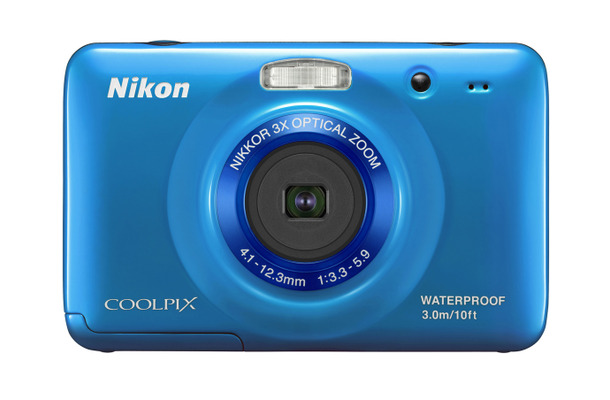 「COOLPIX S30」ブルー