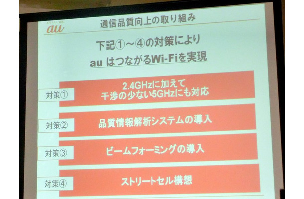 「つながるWi-Fiを目指す」