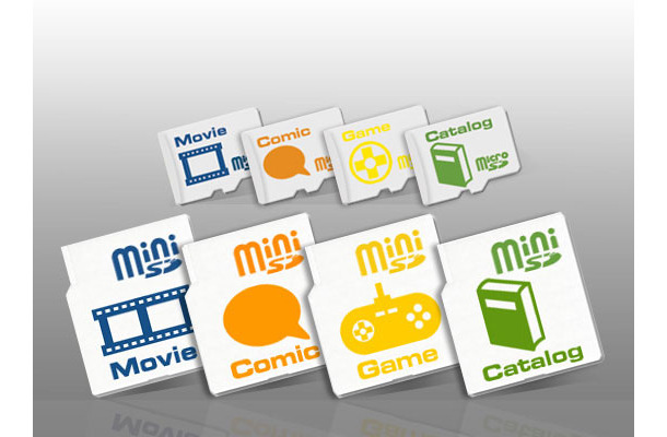 miniSDカード「SG-LSDM-2MB」、microSDカード「SG-LSDMC-2MB」