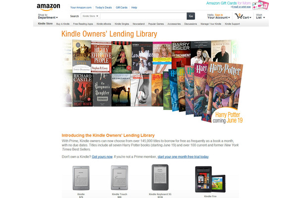 Kindle Owners' Lending Library