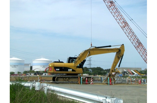 多核種除去施設建設現場