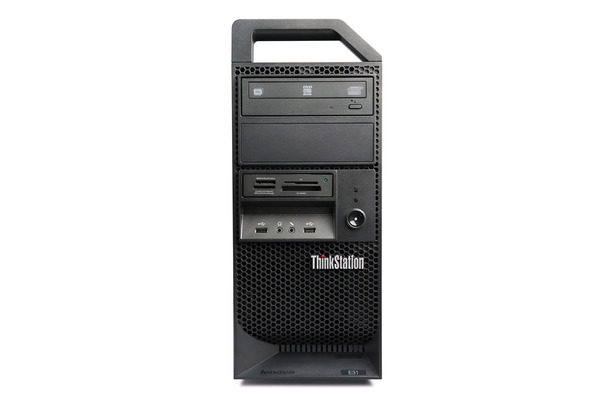 「ThinkStation E31」正面