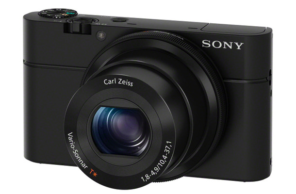 「DSC-RX100」前面
