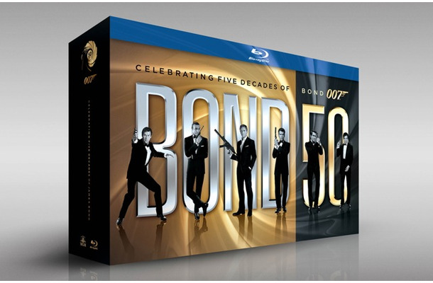 『007』50周年ブルーレイBOX……全22作品を収録して10月19日発売 | RBB TODAY