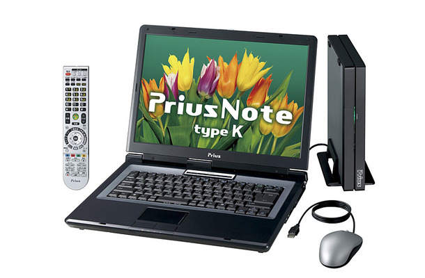 地上デジタルチューナーユニットを同梱したPriusNote typeK（N39K5T）