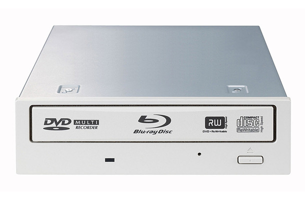 内蔵型Blu-ray Discドライブのホワイトモデル「BRD-AM2S」