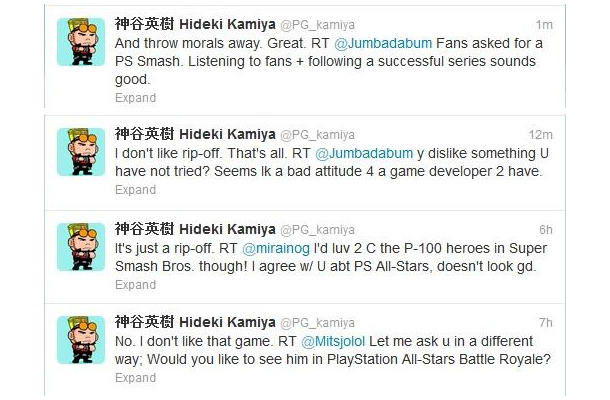 神谷英樹氏が『PlayStation All-Stars』は“パクリ”だとTwitterでツイート