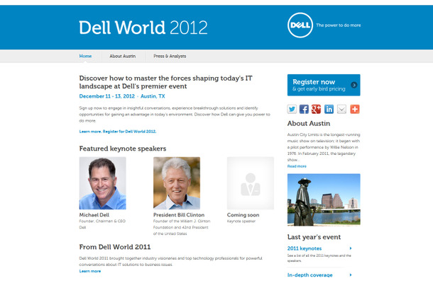 「Dell World 2012」