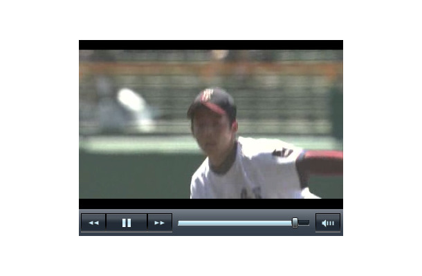 松井裕樹投手の投球シーン