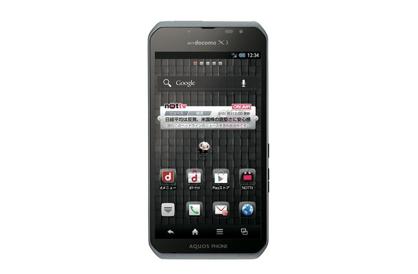 docomo NEXT series AQUOS PHONE sv SH－10D