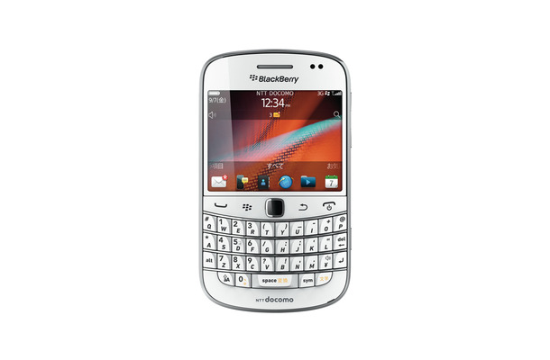 「BlackBerry Bold 9900」新色のPure White