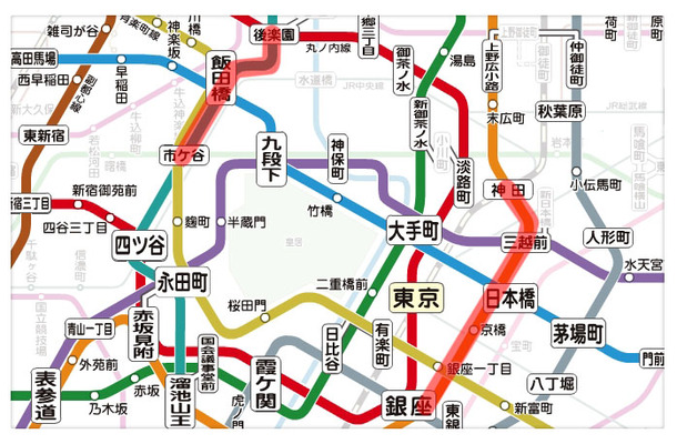 今回携帯電話サービスが利用可能となった路線（赤色）