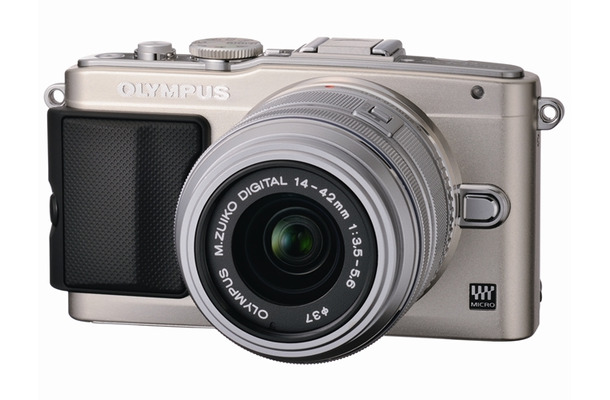 「OLYMPUS PEN Lite E-PL5 レンズキット」シルバー