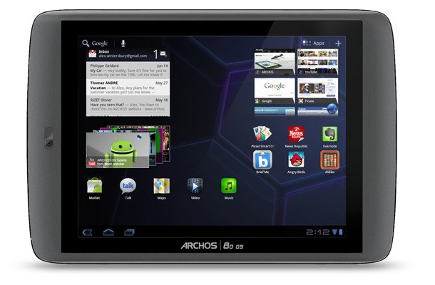 「ARCHOS A80 G9 8GB TURBO」