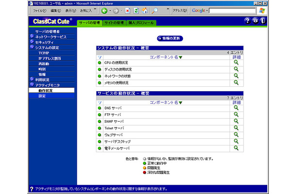 ClassCat Cute Server Manager Enterprise Edition 4.1