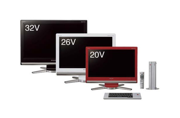 シャープ　パソコンテレビ「インターネットAQUOS」