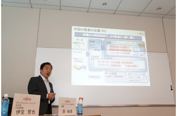 センサーデータのビッグデータへの活用においては、プライバシー情報の保護とともに、データの収集、分析、活用における速さや合理性も求められる