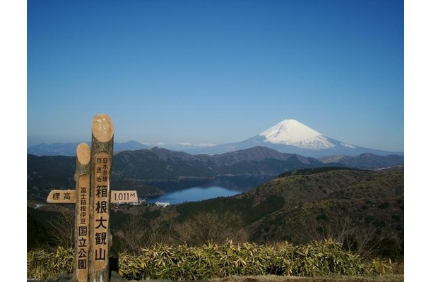 大観山ビューラウンジからの眺望