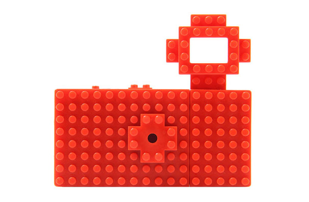 ナノブロック製の極小トイデジカメ「nanoblock toy digital camera」