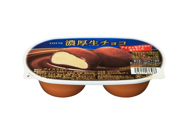 LOTTE 濃厚生チョコ
