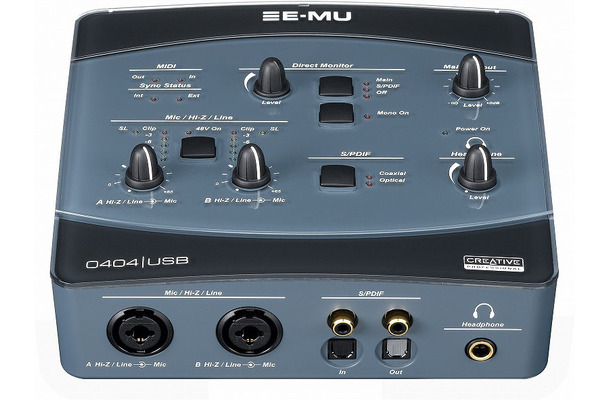 DTM製品「Creative Professional E-MU 0404 USB」
