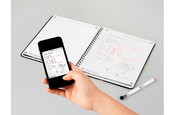 「SHOT NOTE NUboard」に書いたものをスマホで撮影してデジタル化する
