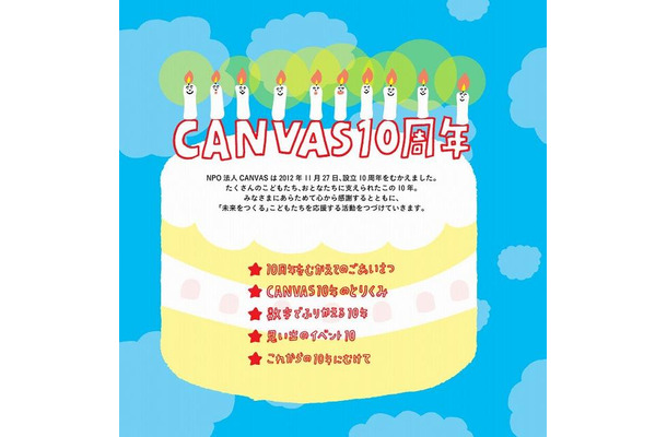 CANVAS10周年特設ページ