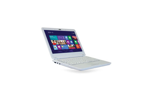 Windows 8搭載で実売価格3万円を切る29,980円の11.6型ノートPC「LesanceNB S2101/L」