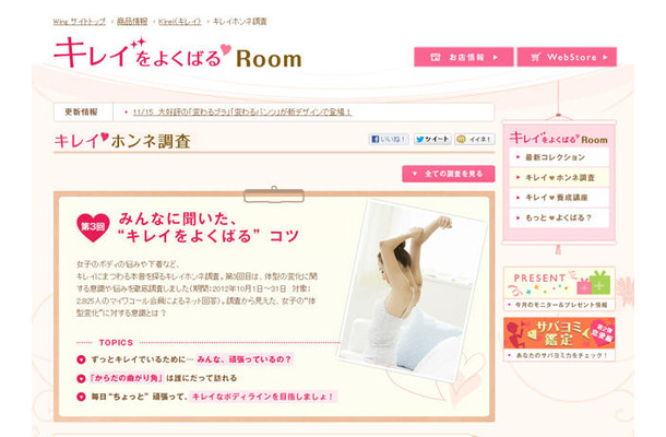 キレイをよくばるRoom