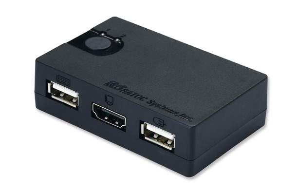 「HDMIディスプレイ/USBキーボード・マウス シンプル切替器」（型番：REX-230UH）