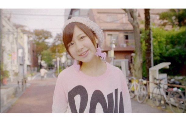 小野恵令奈が26日にリリースする3枚目シングル「Say!!いっぱい」PVのワンシーン（その1）