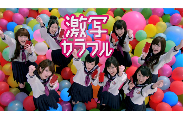 乃木坂46（HTC J butterflyの新TV-CM）
