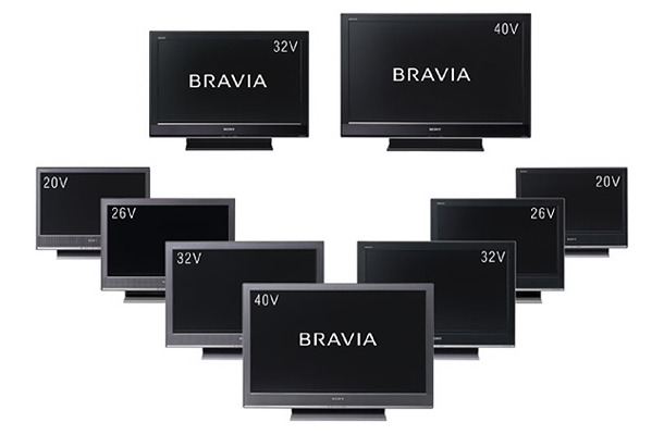 発表されたBRAVIA