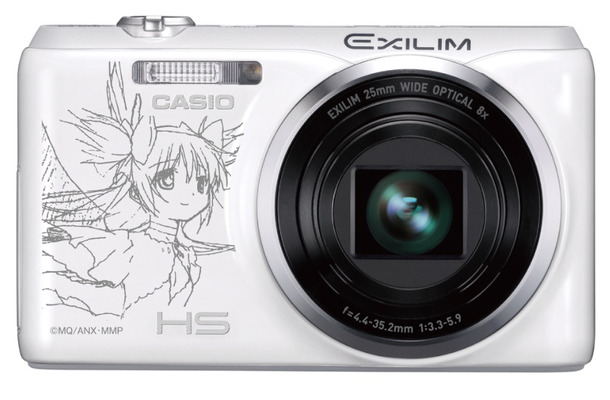 「『魔法少女まどか☆マギカ×EXILIM』コラボデジタルカメラ」のオリジナルレーザー刻印のイメージ