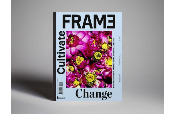 FRAME誌の表紙を東信のフラワーアートがジャック、日本人作品は伊藤勝のRoen以来6年ぶり