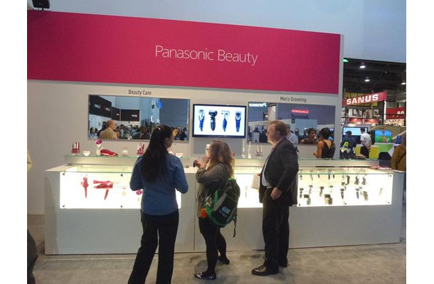 CES 2013でのPanasonic Beautyコーナー