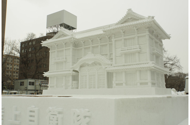 大雪像「歌舞伎座」