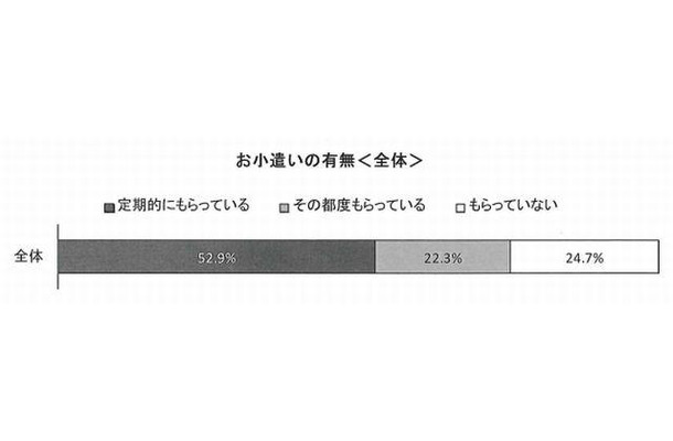 お小遣いの有無