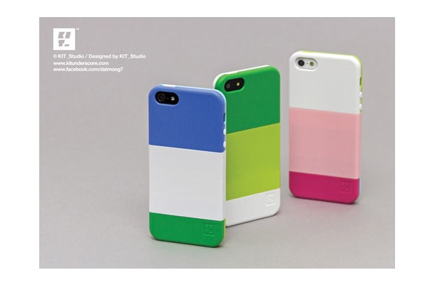 自分で組み立てるプラモデル型iPhone 5ケース「KIT」