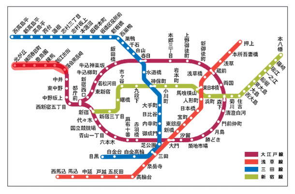 新たに携帯電話サービスが利用可能となった区間（赤色）